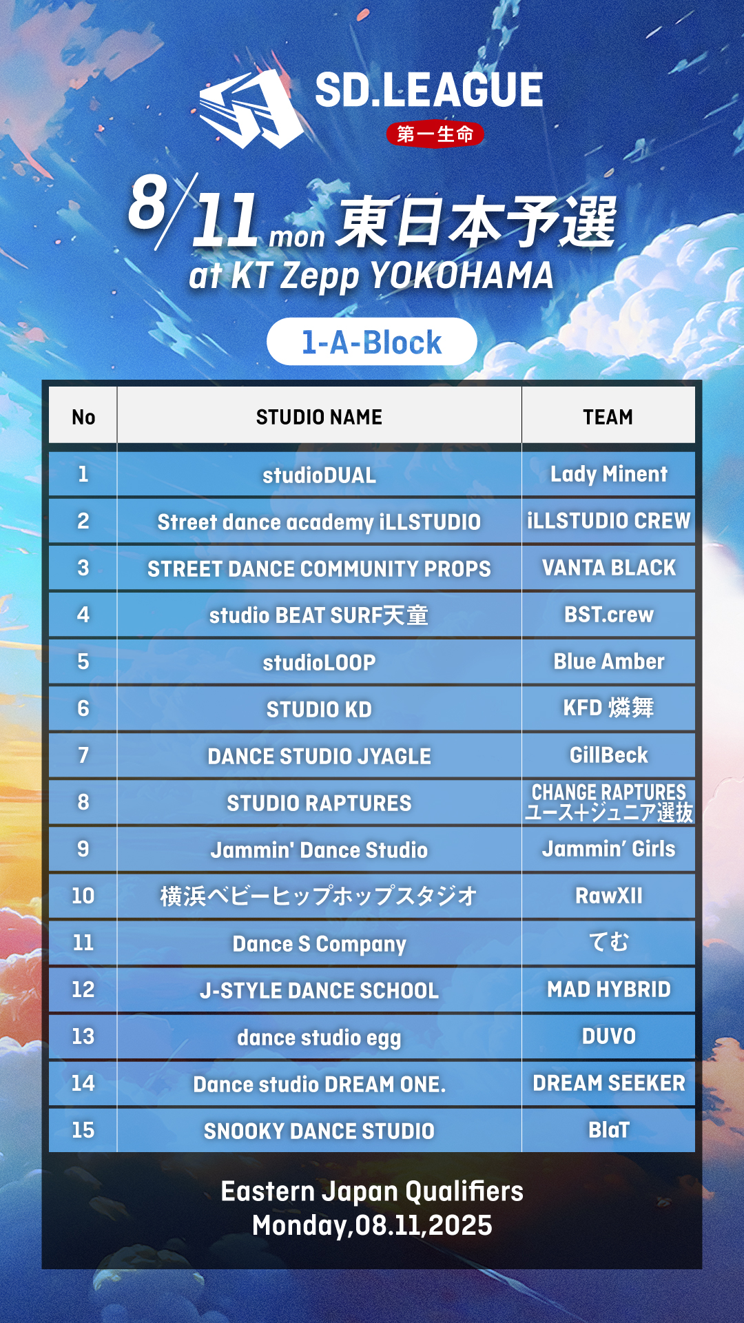 タイムテーブル