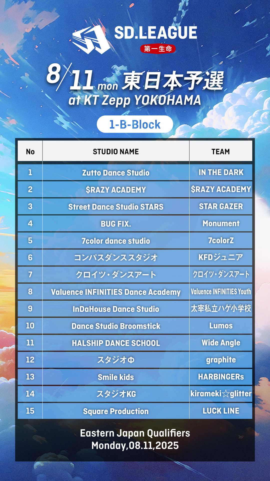 タイムテーブル